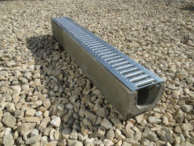 бетонный дренажный лоток